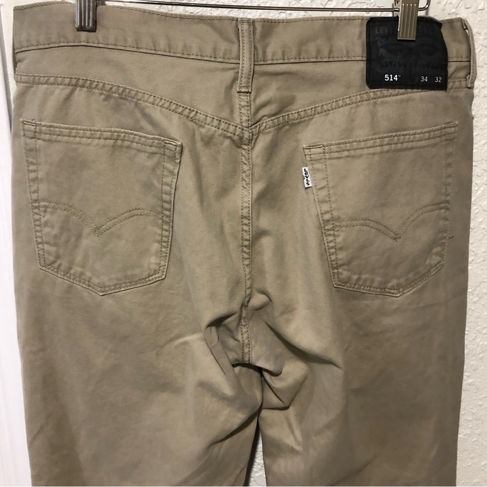 Levi’s 514 men’s khakis size W34 L32. - Picture 4 of 9